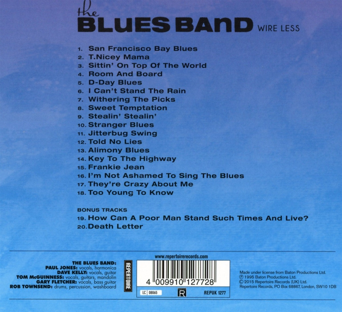 The Blues Band - Wire Less (CD)