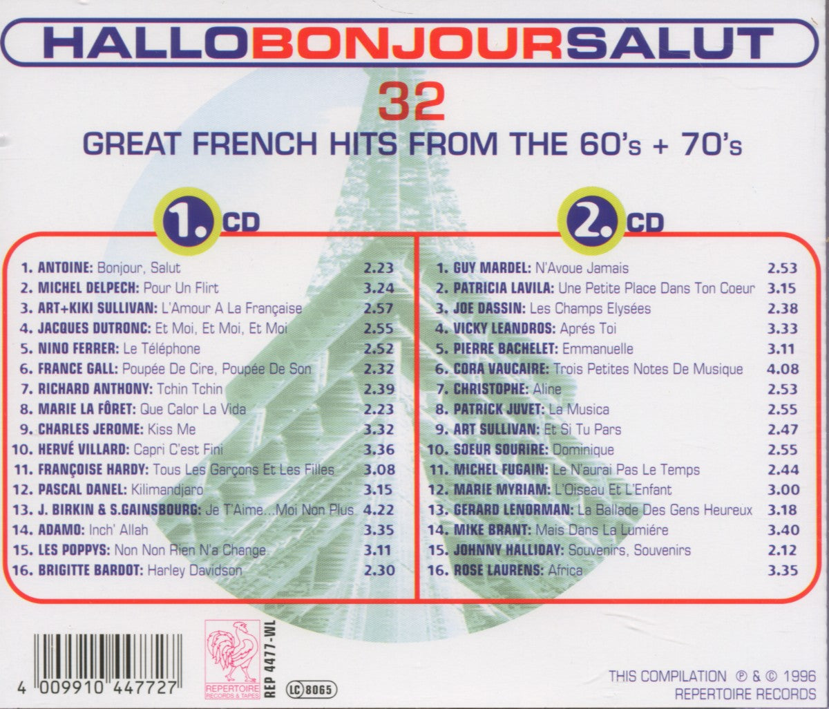 Various Artists - Hallo Bonjour Salut (2CD)