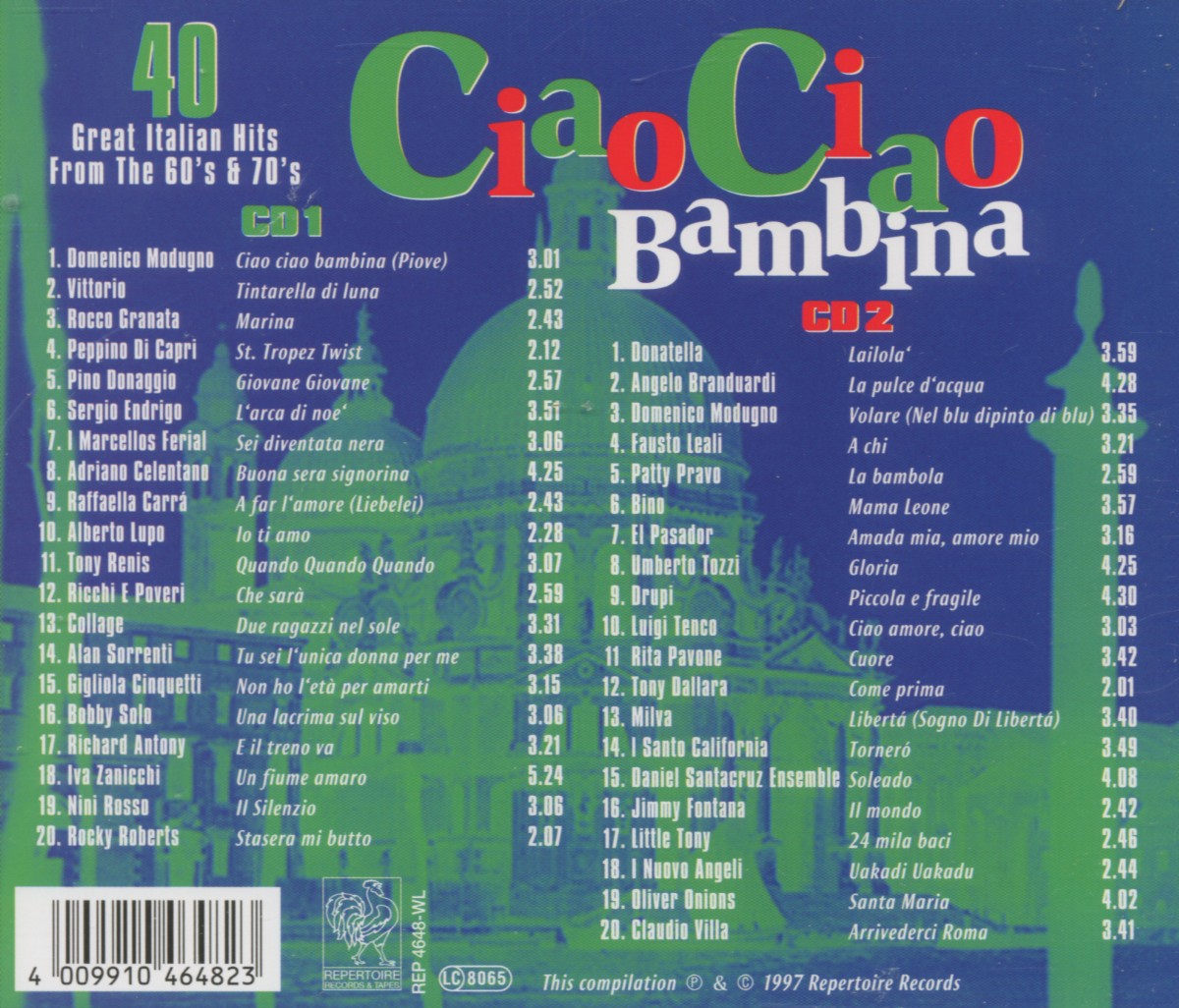 Various Artists - Ciao Ciao Bambina (2CD)