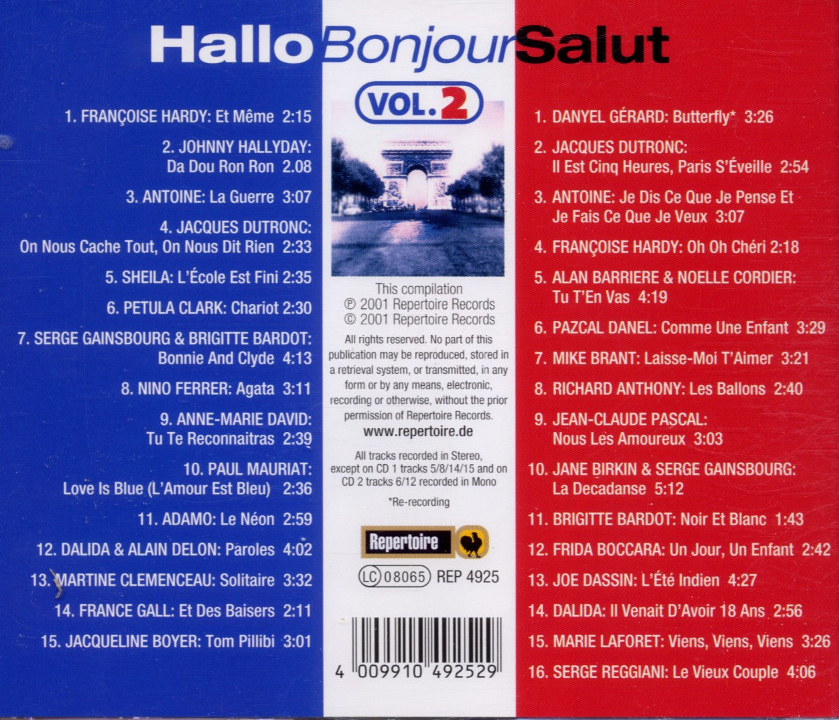 Various Artists - Hallo Bonjour Salut Vol.2 (2CD)