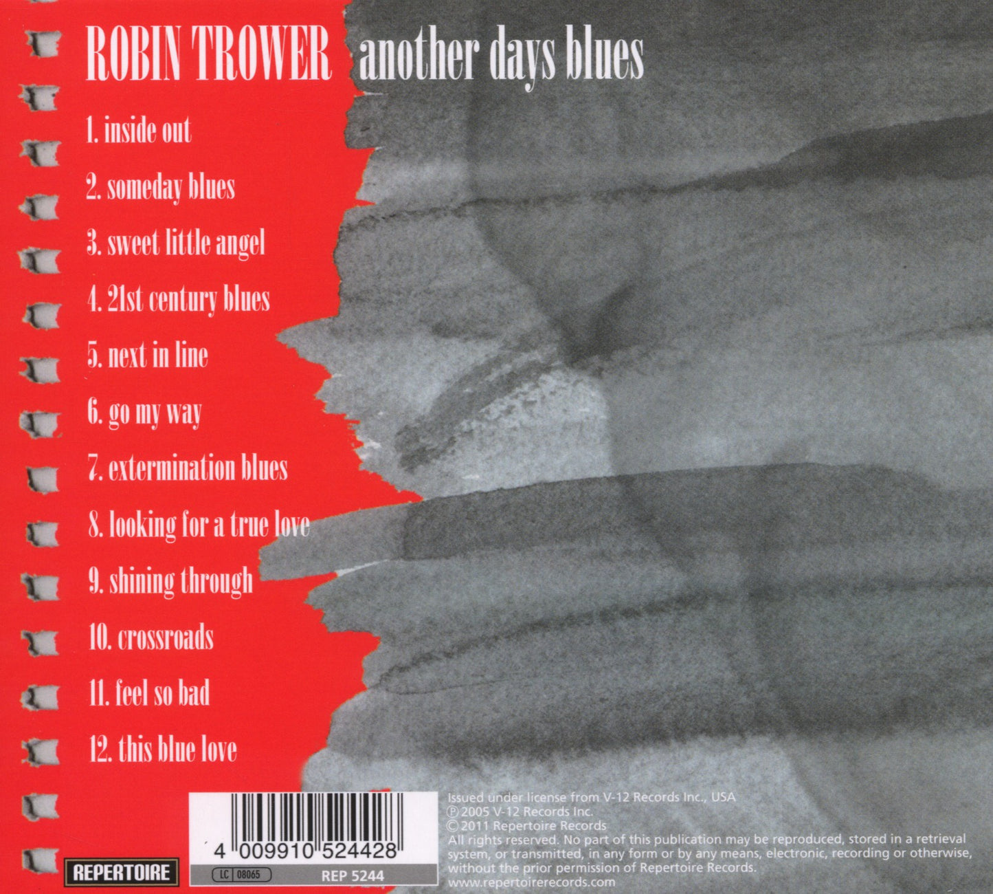 Robin Trower - Another Days Blues (CD)