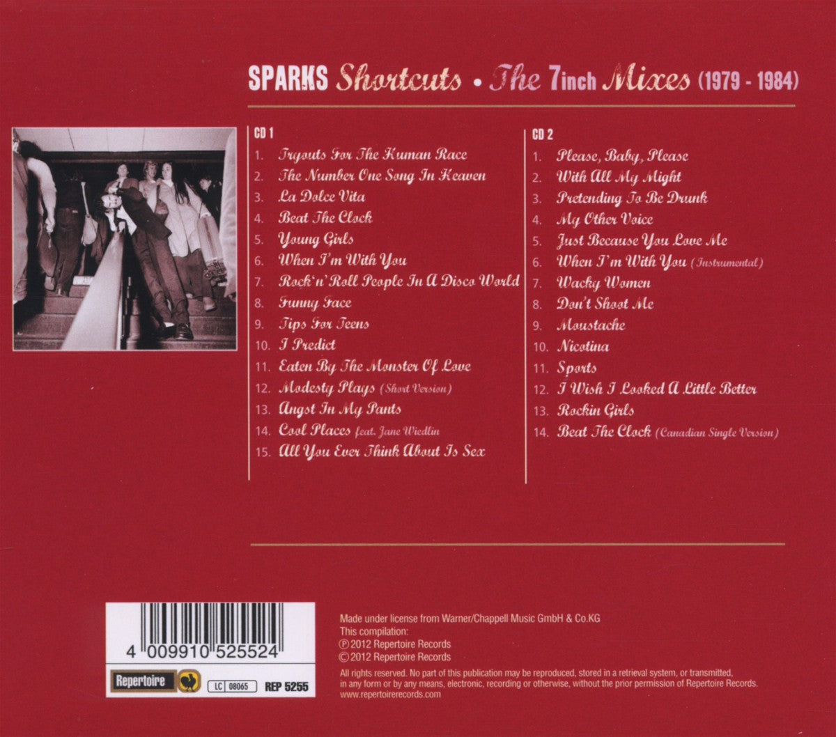 Sparks - Shortcuts: The 7 Inch Mixes (1979-1984) (2CD)