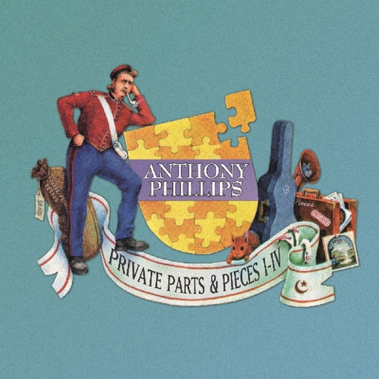 Anthony Phillips - Private Parts & Pieces I-IV: 5CD Deluxe Clamshell