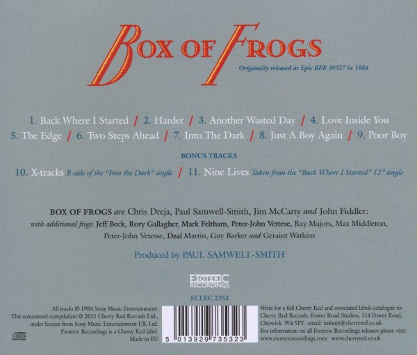 Box of Frogs - Box of Frogs Expanded Edition