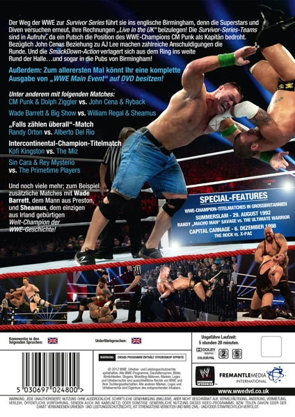 WWE - Live In The UK - November 2012