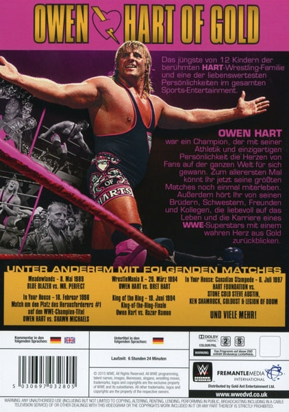 WWE - Owen Hart Of Gold