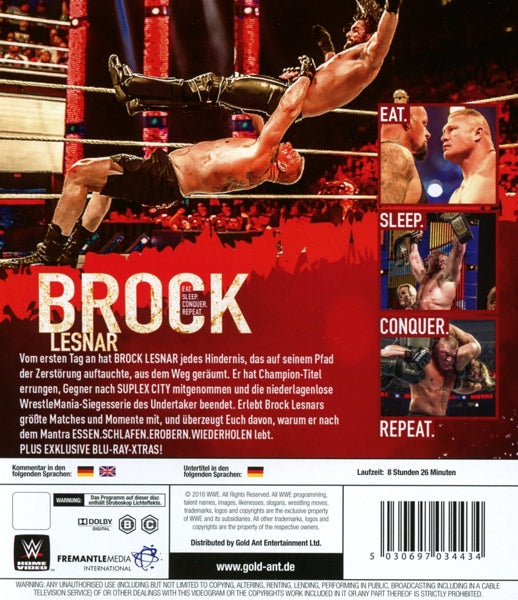 WWE - Brock Lesnar - Eat, Sleep, Conquer, Repeat