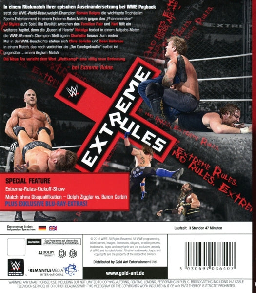 WWE - Extreme Rules 2016