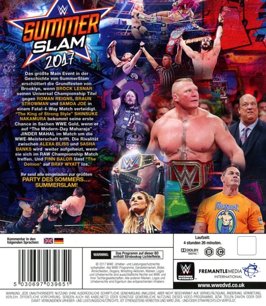 WWE - Summerslam 2017
