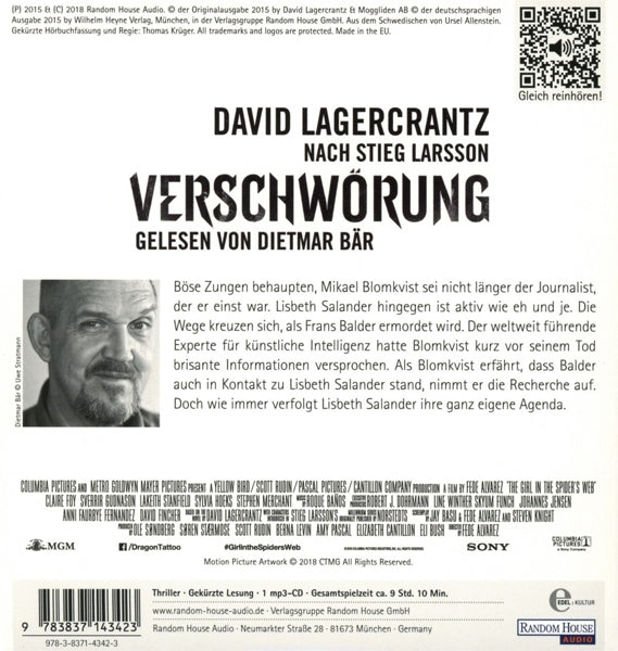 David Lagercrantz - Verschwörung