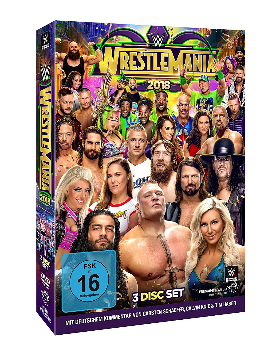 WWE - Wrestle Mania 34 (Limited Edition inkl. Bonus DVD NXT Takeover)